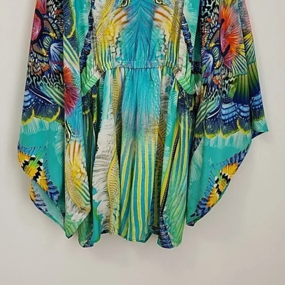 Camilla Reef Warrior Drop‎ Shoulder Playsuit Romper Size XS b75